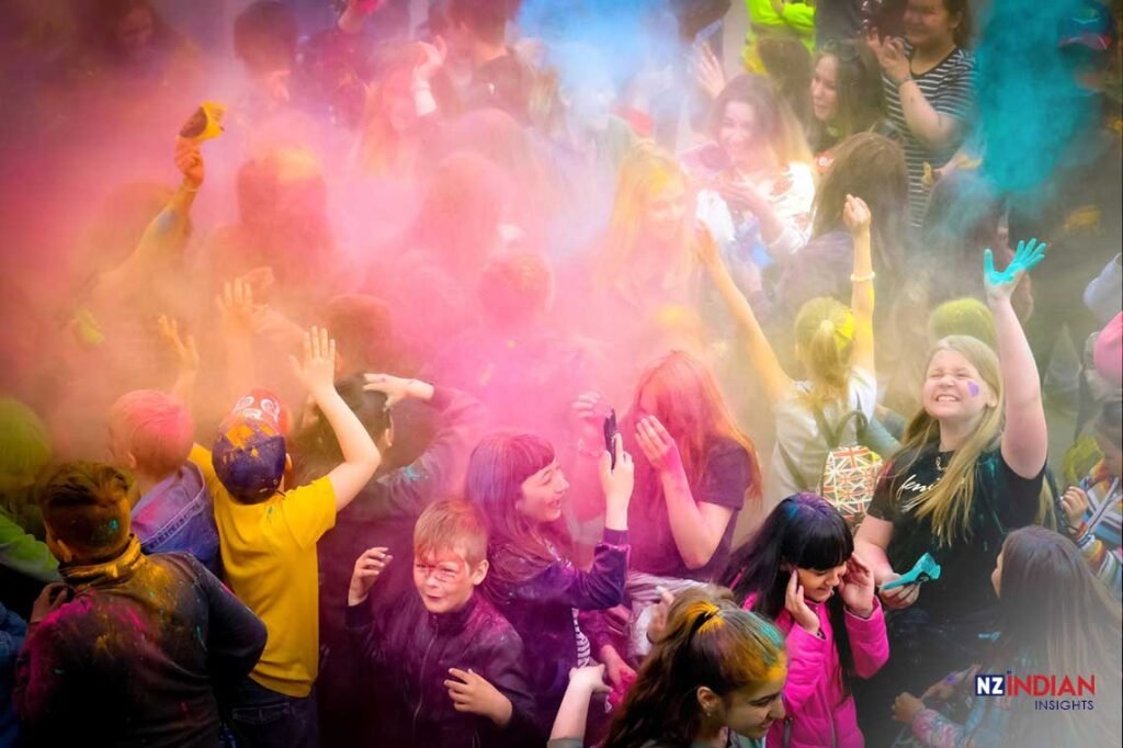 Celebrating-Holi-in-New-Zealand-–-Colour-Laughter-and-Pure-Joy-indian-kiwi-NZ-indian-insights