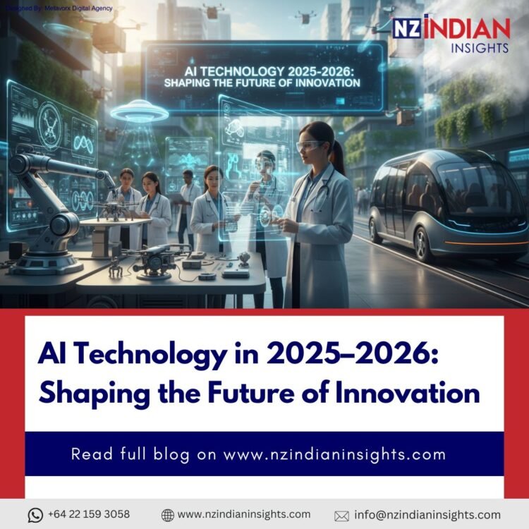 AI-Technology-in-2025–2026-Shaping-the-Future-of-Innovation