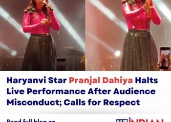Haryanvi-Star-Pranjal-Dahiya-Halts-Live-Performance-After-Audience-Misconduct-Calls-for-Respect