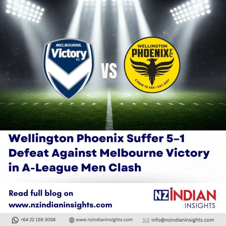 Wellington-Phoenix-Suffer-5–1-Defeat-Against-Melbourne-Victory-in-A-League-Men-Clash