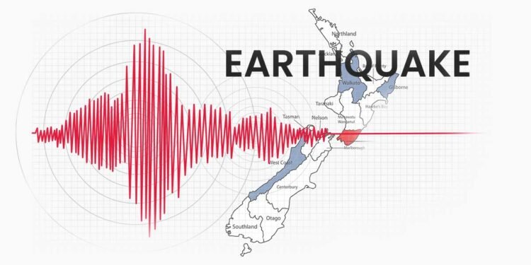 Magnitude M5.6 Earthquake Strikes North Island Region of New Zealand