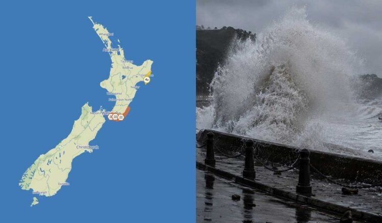 Waves Up to 11 Metres Hit Wellington Coast as Emergency Lifted