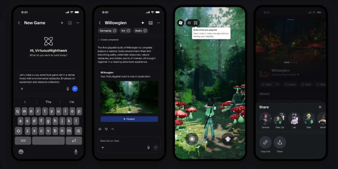 Roblox Brings AI Game Creation to Mobile, Making Game Development Easier Than Ever