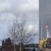 Fire Near Taupō Escalates as Strong Winds Threaten Building and Close Roads