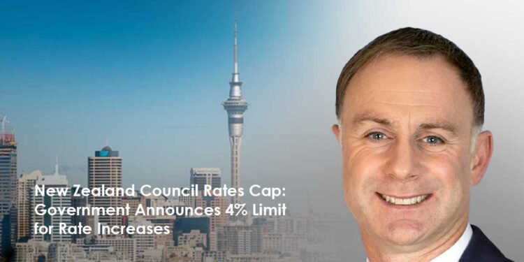 New Zealand Council Rates Cap: Government Announces 4% Limit for Rate Increases