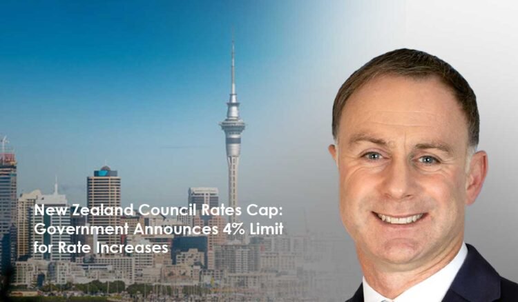New Zealand Council Rates Cap: Government Announces 4% Limit for Rate Increases