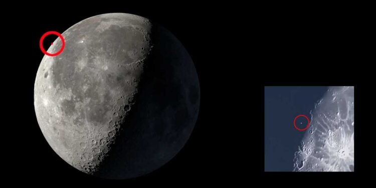 SpaceX Rocket Hits the Moon in Rare Lunar Impact