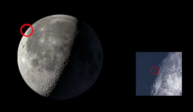 SpaceX Rocket Hits the Moon in Rare Lunar Impact