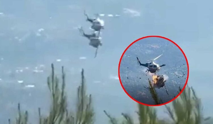 Two Firefighting Crew Members Killed After Mid-Air Helicopter Collision During Greece Wildfire Response