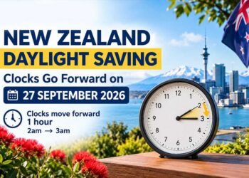 New Zealand Daylight Saving 2026: Clocks Go Forward on 27 September