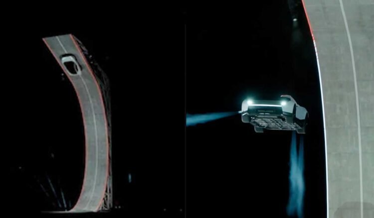 Tesla Unveils Flying Roadster With Rocket Thrusters: Production Planned for 2028