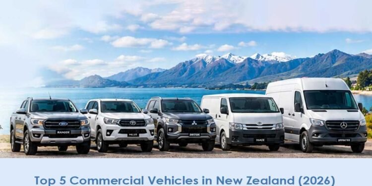 Top 5 Commercial Vehicles for Business Use in New Zealand in 2026